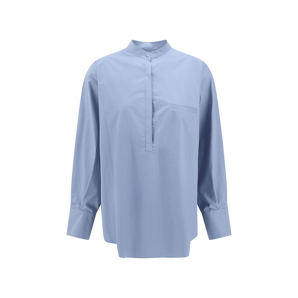 Blue Cotton Shirt