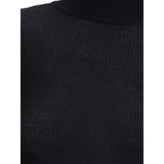 Black Wool Turtleneck