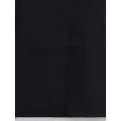 Black Silk Sleeveles T-Shirt