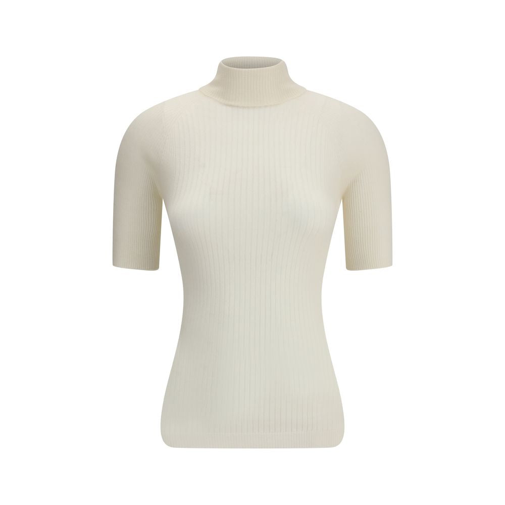 Beige Cashmere T-Shirt