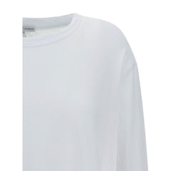 سويت شيرت قطني أبيض