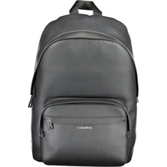 Nero Polyester Uomo Backpack