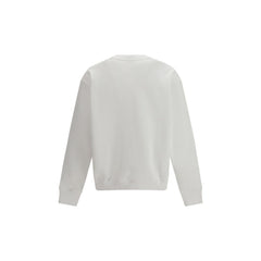 White Cotton Sweatshirt