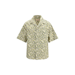 Bicolor Cotton Pattern Shirt