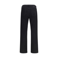 جينز أسود قطني ضيق