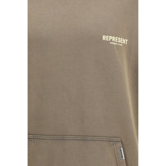 Brown Cotton Sweatshirt