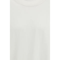 تي شيرت قطن أبيض