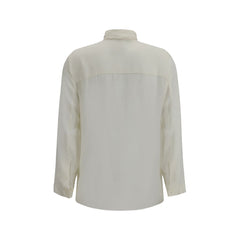 White Silk Dress Shirt
