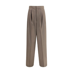 Gray Wool Dress Pants