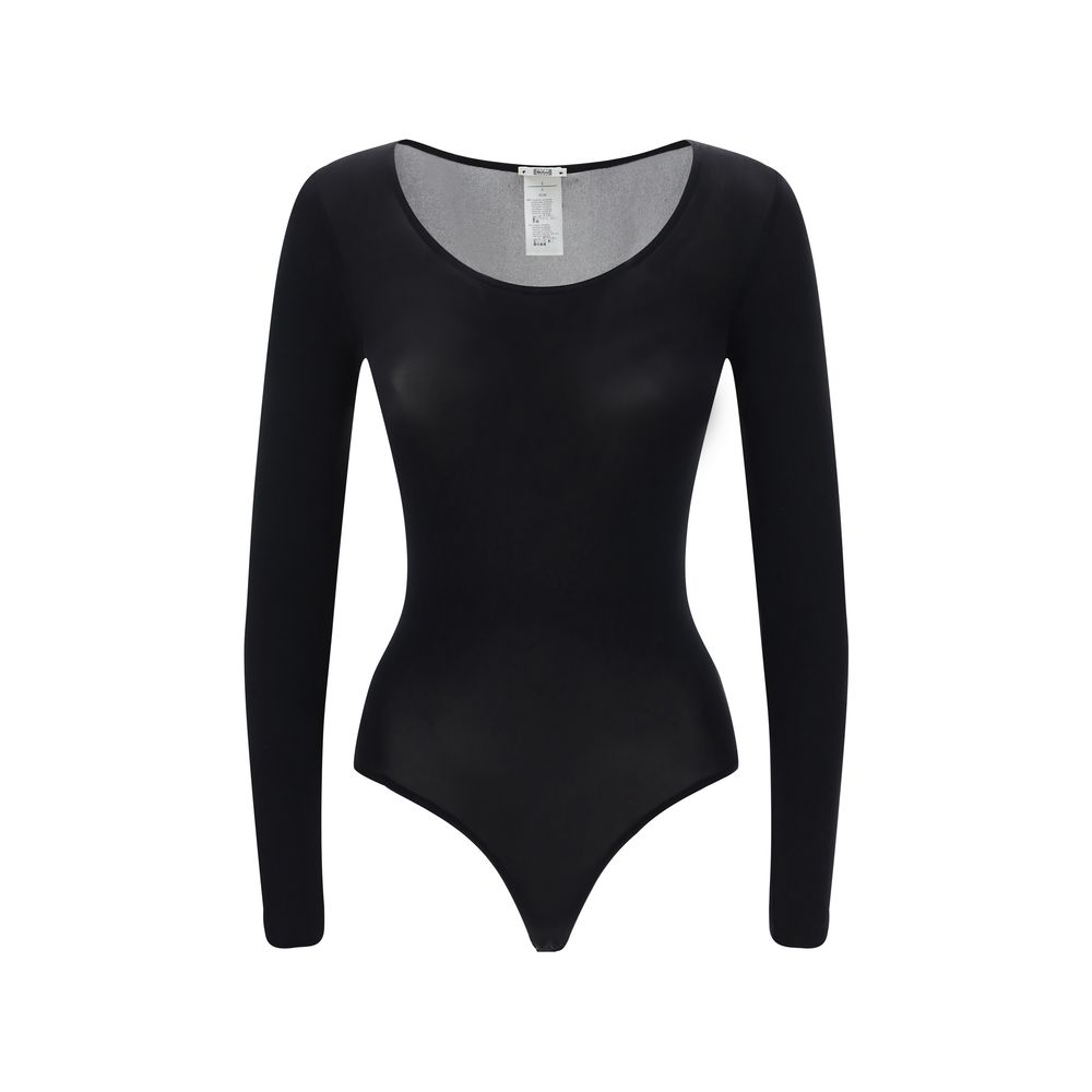 Black Polyamide Bodysuit
