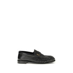 Black Lamb Ovis Aries Aries Slip-On Loafers