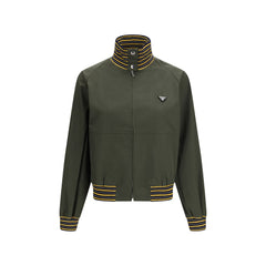 Bicolor Polyester Bomber