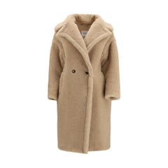 Beige Alpaca Vicugna Pacos Coat