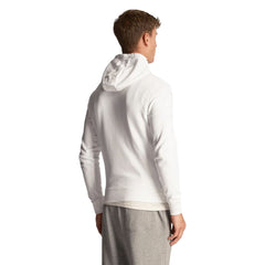 White Cotton Hoodie