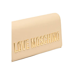 Beige Polyethylene Handbag