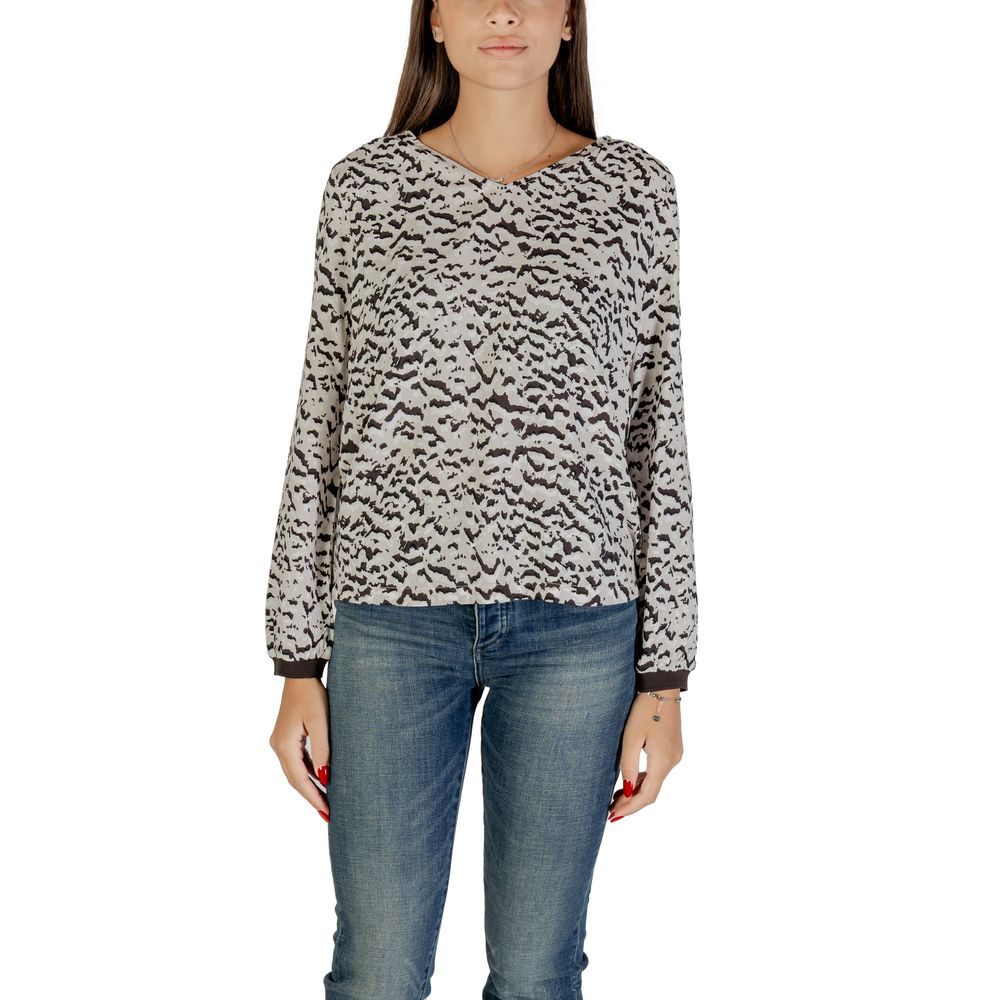 بلوزة فيسكوز ثنائية اللون