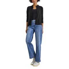 Black Viscose Blouse