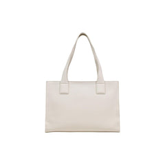 Beige Polyethylene Handbag