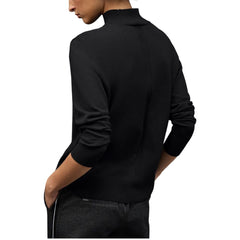 Black Viscose Sweatshirt