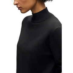 Black Viscose Sweatshirt
