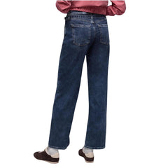 Blue Cotton Relaxed Fit Jeans