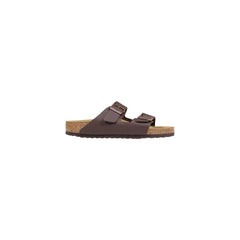 Brown Synthetic Sandals