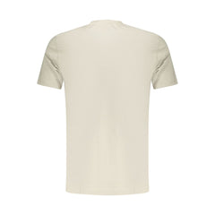 تي شيرت رجالي قطن بيج اللون البيج