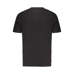 Black Cotton Men's T-Shirt