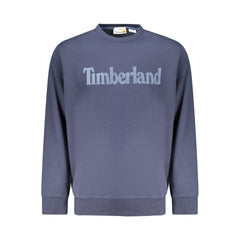 Blue Cotton Men's Sweatshirt
