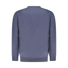 Blue Cotton Men's Sweatshirt