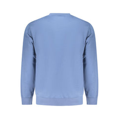 Blue Cotton Men's Sweatshirt