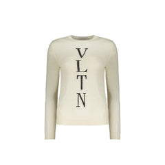 Beige Virgin Wool Sweatshirt