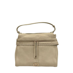 Beige PU Women Handbag