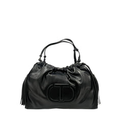 Black Polyethylene Clutch Bag