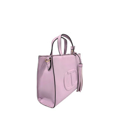 Purple PU Women Handbag