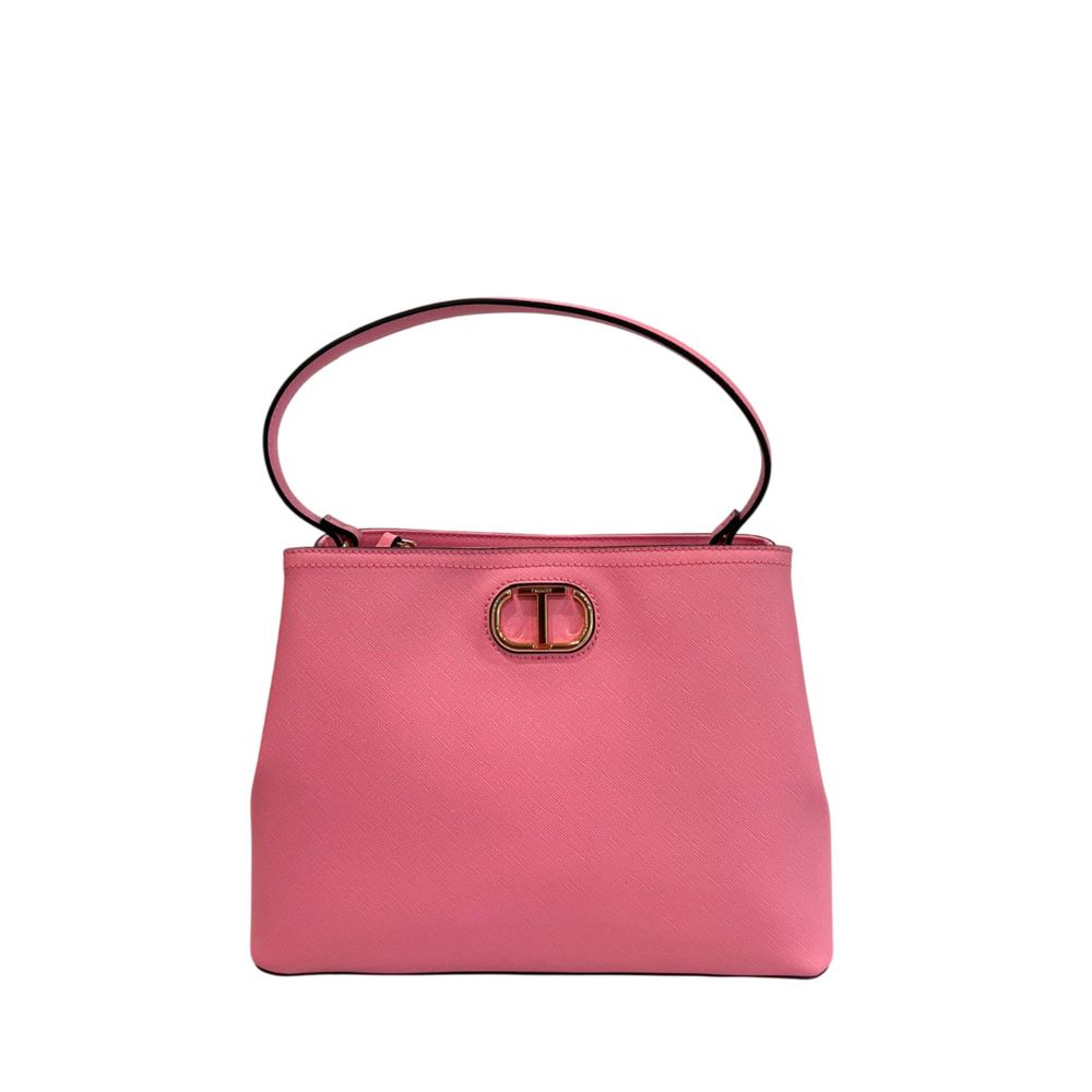 Pink PU Women Handbag