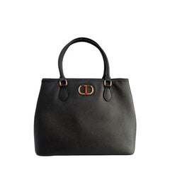 Yellow Polyurethane Women Shoulder Bag