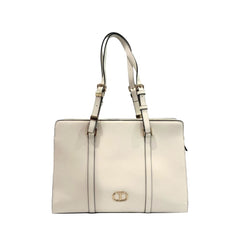 White PU Women Shoulder Bag