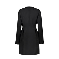 Black Virgin Wool Coat