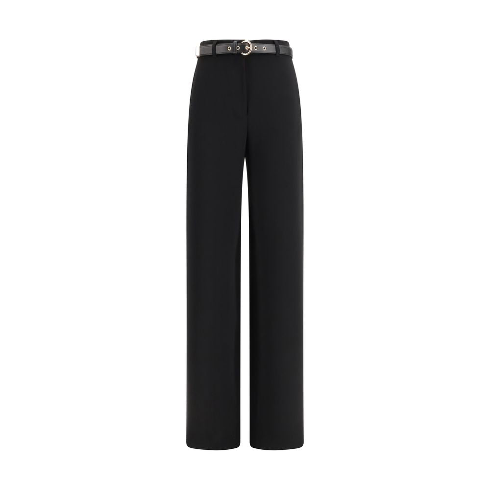 Black Triacetate Dress Pants