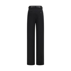 Black Triacetate Dress Pants