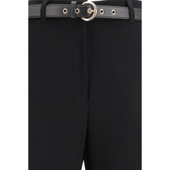 Black Triacetate Dress Pants