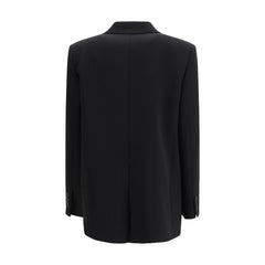 Black Triacetate Blazer
