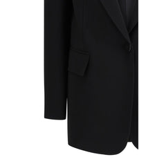 Black Triacetate Blazer