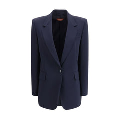 Blue Triacetate Blazer