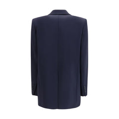 Blue Triacetate Blazer