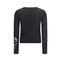 Black Silk Sweatshirt