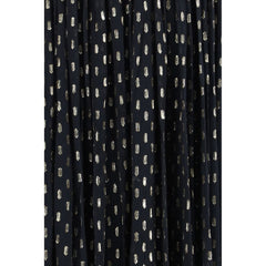 Black Viscose Long Dress