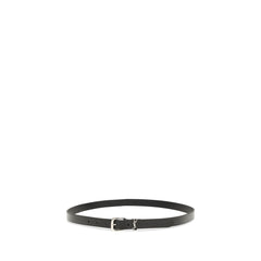 Black Cotton Regular Belt