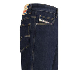 Black Cotton Slim Fit Jeans